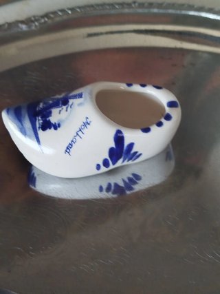 Zuecos de porcelana de Holanda