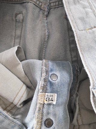 Jeans Armani Jeans Grigio Chiaro Taglia 36