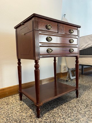 Mueble cubertero de madera