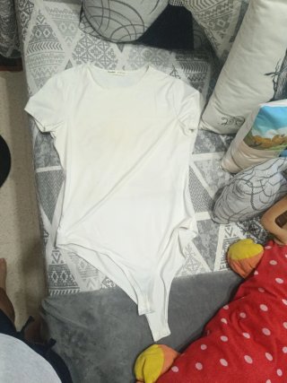 Body Pull&Bear Blanco Talla XS