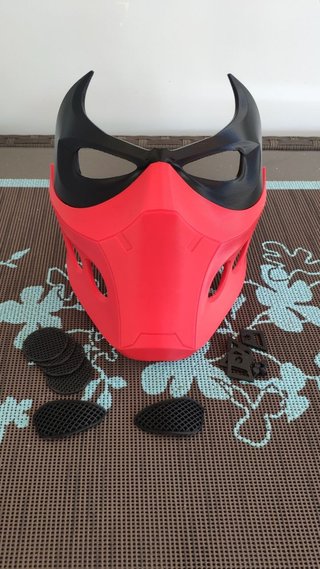 Red Hood outlaw mask cosplay Jason Todd DC