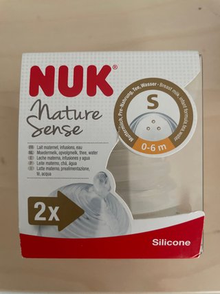 NUK Nature Sense Tetinas Talla S (0-6m)