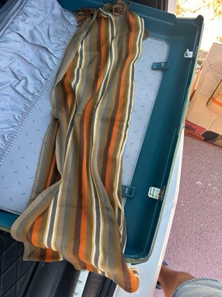Bufanda tejida a rayas Samsonite