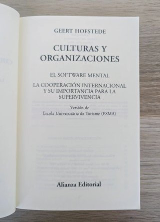 Culturas y organizaciones - Geert Hofstede