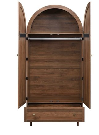 Armario Retro Madera y Tela