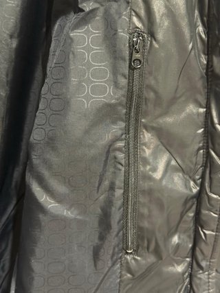 Abrigo Nike Vintage Y2K Puffer Negra Acolchada