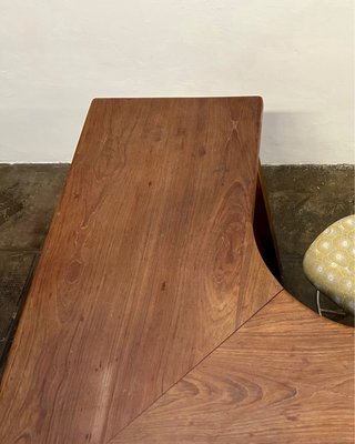 Mostrador de madera tropical único