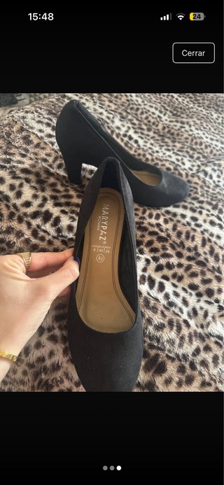 Zapatos de tacón negros
