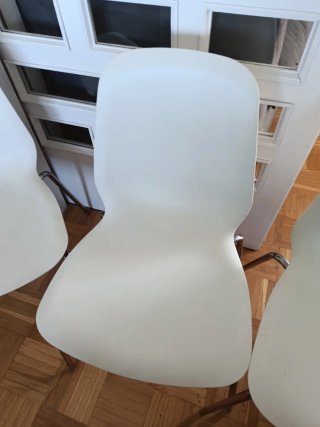 4 Sillas Ikea Blancas