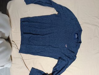 Jersey Hollister azul marino talla M