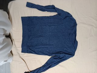 Jersey Hollister azul marino talla M