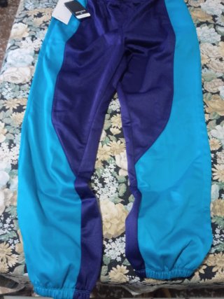 Pantaloni Jordan Charlotte Hornets Viola/Turchese