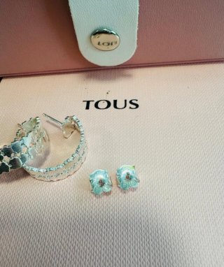 Pendientes Aro Tous Plata