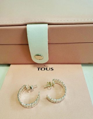 Pendientes Aro Tous Plata