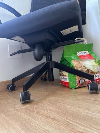 Silla de oficina IKEA Markus gris oscuro