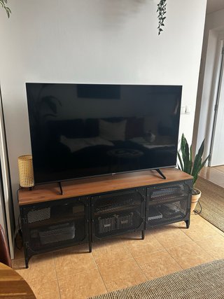 Mueble TV Industrial IKEA Madera y Metal