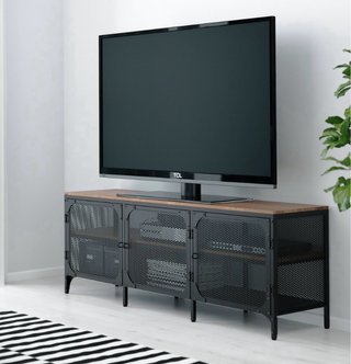 Mueble TV Industrial IKEA Madera y Metal