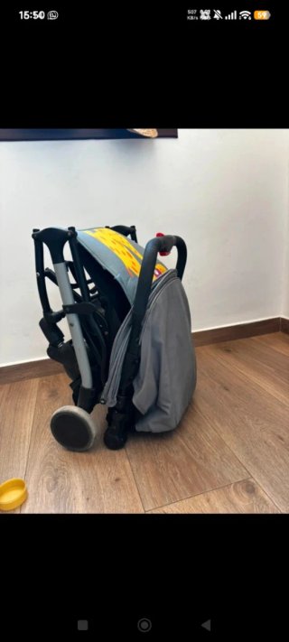 Carrito plegable paseo con colchoncito