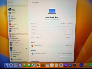 MacBook Pro 2017 Plata