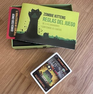 Zombie Kittens Juego de Cartas