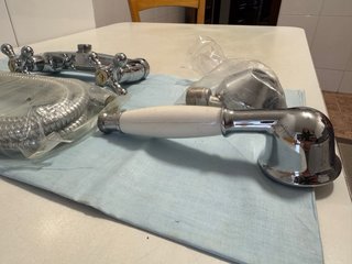 Grifo Ducha Vintage Cromo TRES