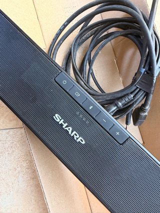 Barra de Sonido Sharp Negra
