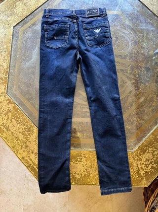 Vaquero niño azul