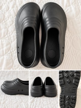 Zuecos negros talla 42