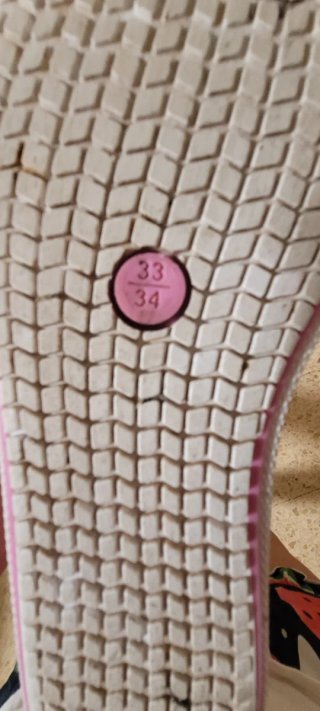 Stivali da acqua rosa T.33-34
