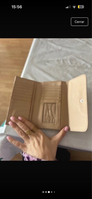 Monedero Guess Beige