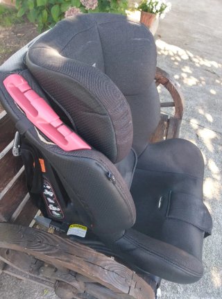 Silla de coche para niños negra