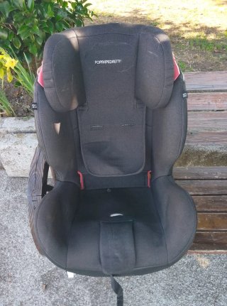 Silla de coche para niños negra