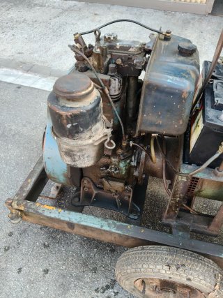 Grupo electrógeno DIESEL Lombardini LDA 96. 638cc