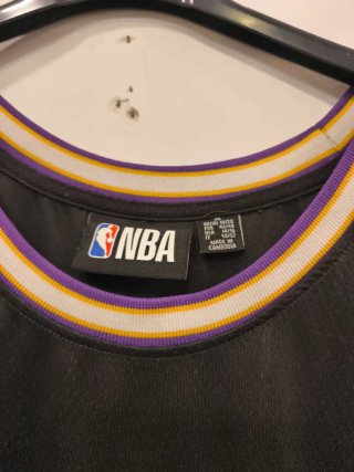 Canotta Lakers NBA Nera