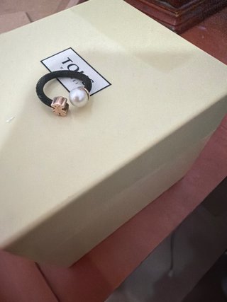 Anillo Tous Oso y Perla Oro Rosa