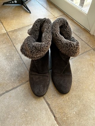 Botines Alpe Marrones Talla 39. Buen estado.