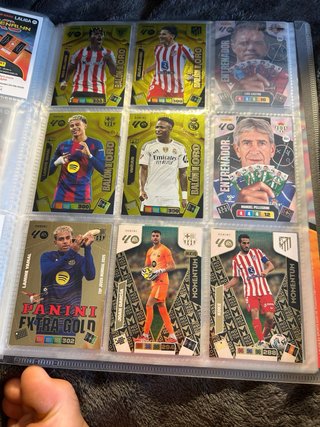 Cromos Balón de Oro Adrenalyn 24-25 y 25-26