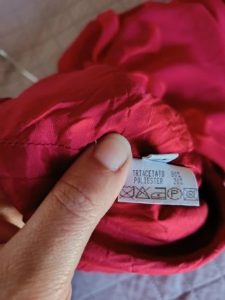 Conjunto Chaqueta y Falda Caractere Rojo Talla XL