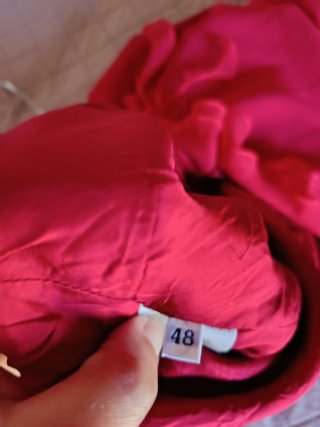 Conjunto Chaqueta y Falda Caractere Rojo Talla XL