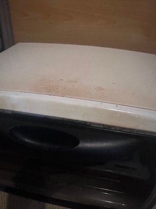 Horno portátil blanco