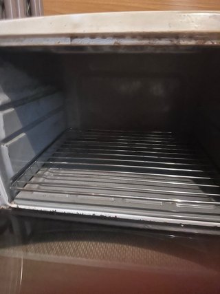 Horno portátil blanco