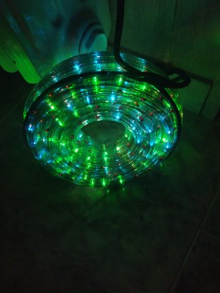 Tubo Luminoso Exterior 12m Multifunción