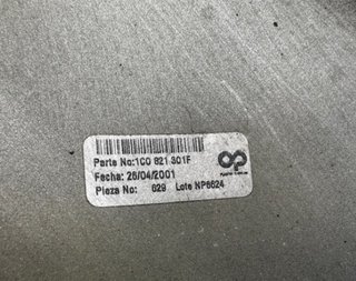 Aletín trasero 1c0821301f volkswagen beetle 173933