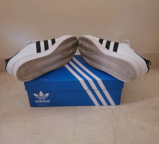 Zapatillas Adidas Superstar Blancas Negras