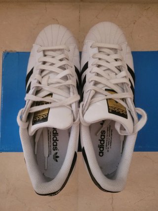 Zapatillas Adidas Superstar Blancas Negras
