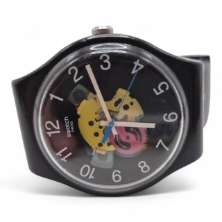 RELOJ SWATCH PATCHWORK SUOB140 NEGRO