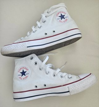 Converse All Star Blancas Hi Top