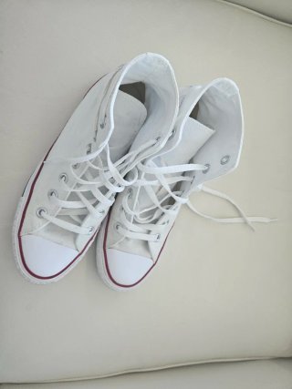 Converse All Star Blancas Hi Top