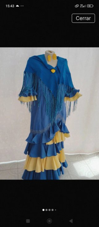 Traje de Sevillana Talla Única