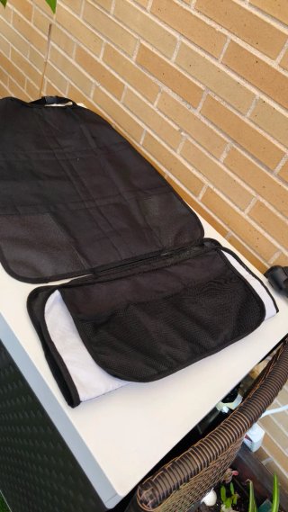 Juego de 2 protectores de tapicería de coche